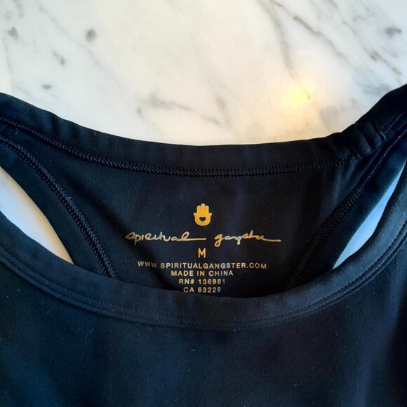 Spiritual Gangster Dream Tech Eco Racer Tank - Size Medium - Picture 3 of 5